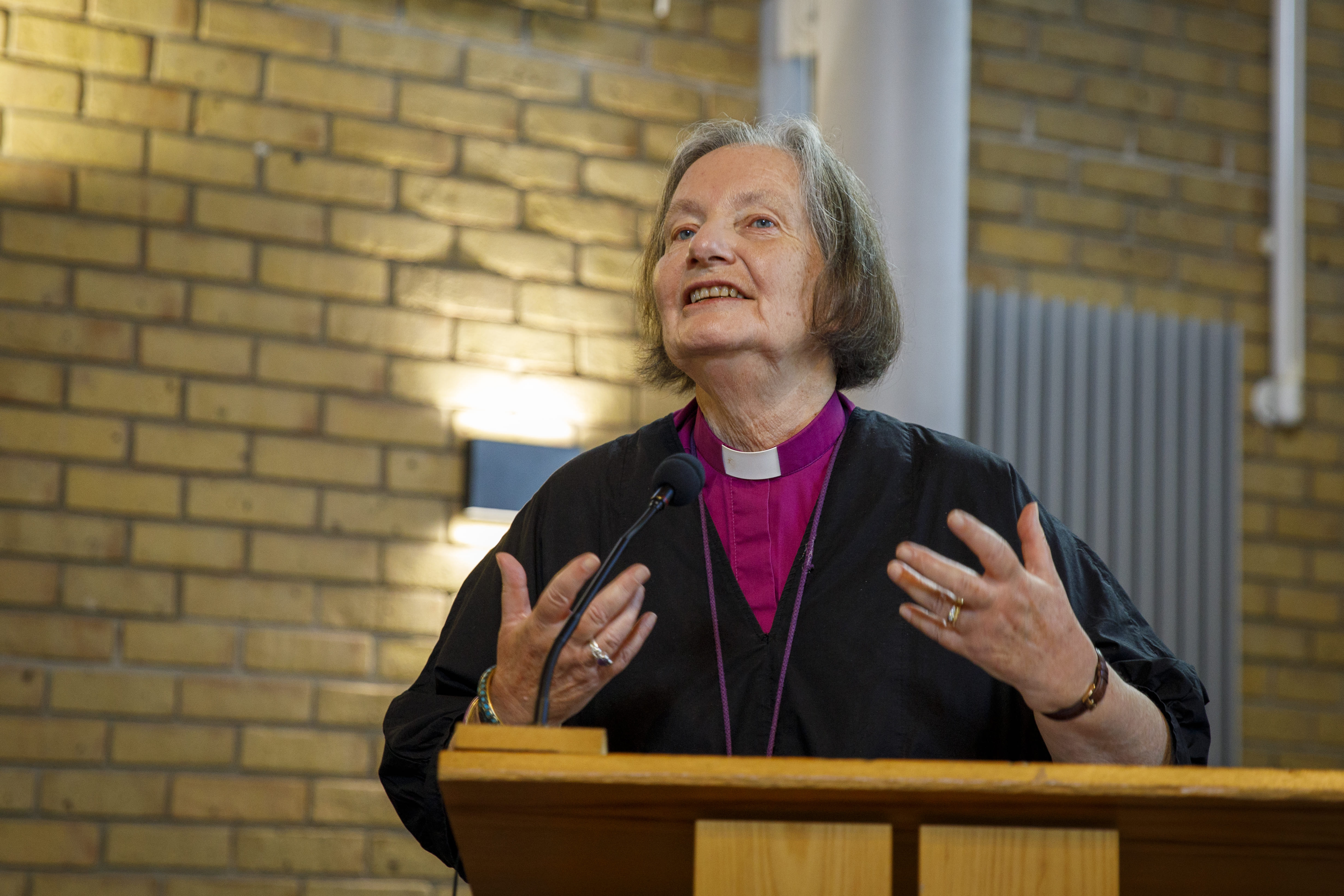 Bishop Viv delivering her address at Diocesan Synod June 2025