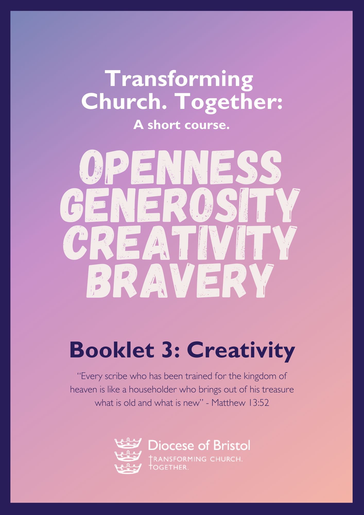 Booklet three: Creativity