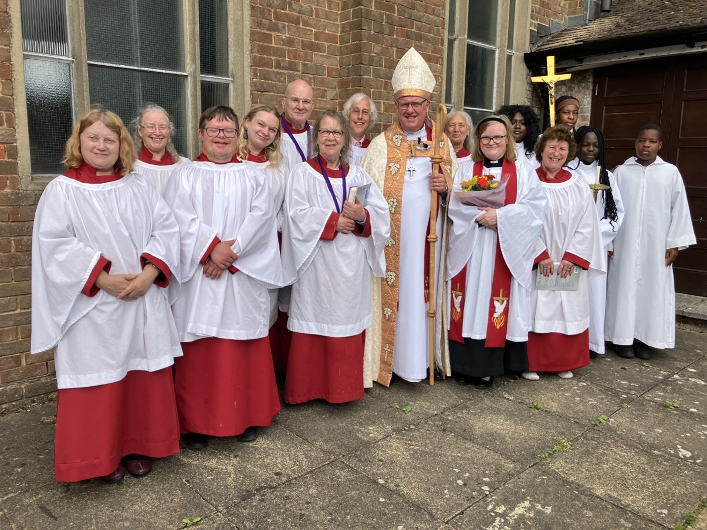Revd Lydia Morey licensing service