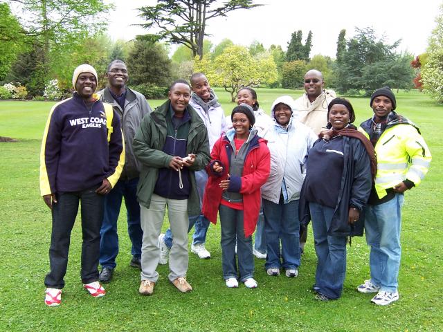 Choir in the park