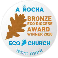 A Rocha Bronze Eco Diocese Award logo