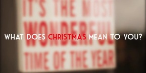 Still from Christmas Means video