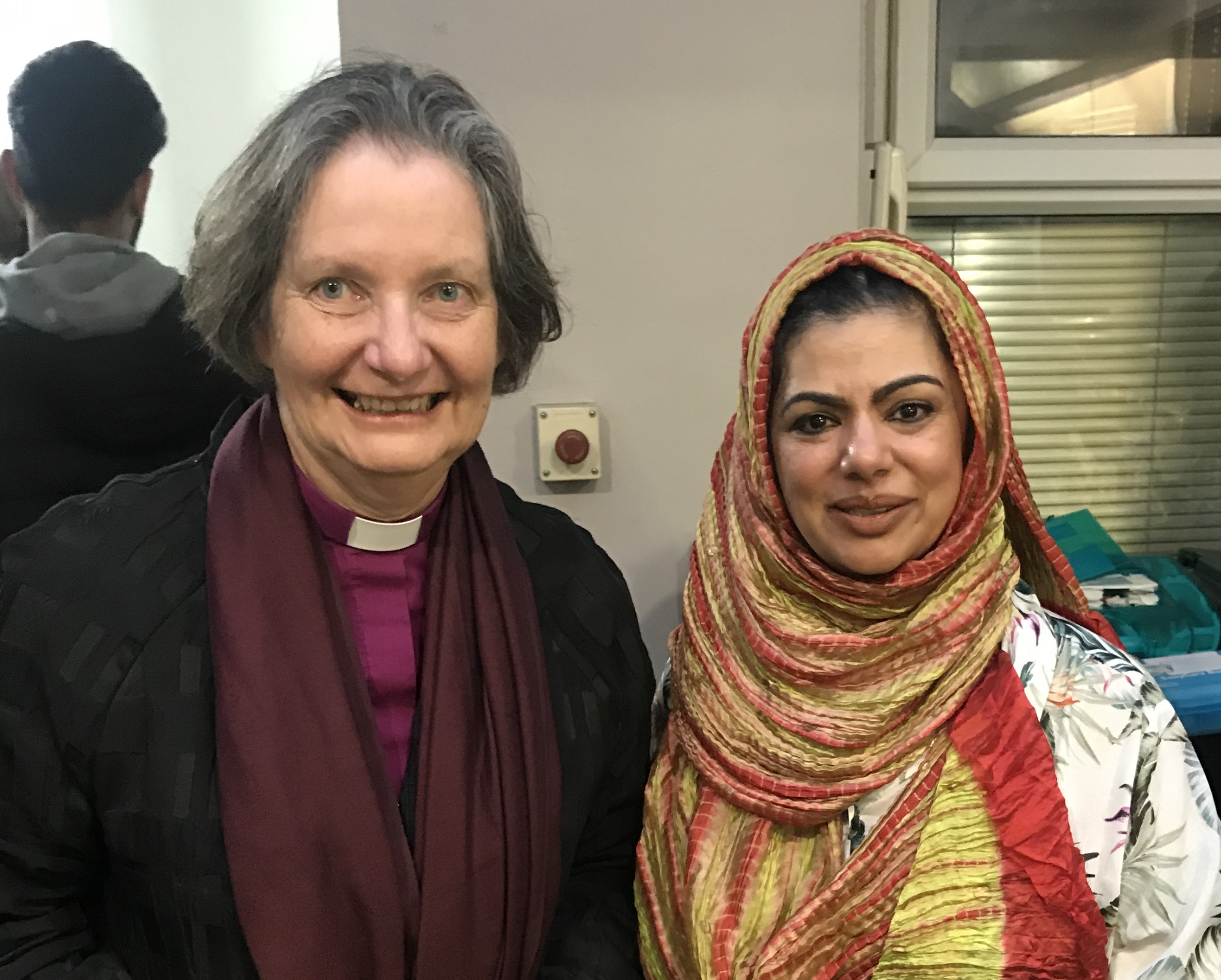 Bishop Viv at the grand Iftar in Bristol