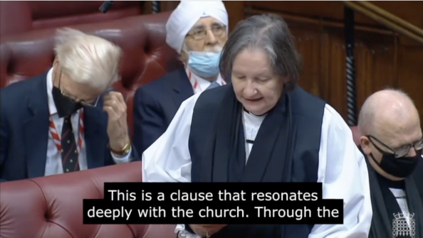 Open Bishop of Bristol speaks in House of Lords debate on immigration bill